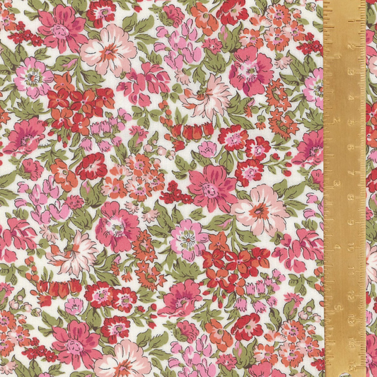 Liberty Tana Lawn - Honeydew A floral cotton fabric