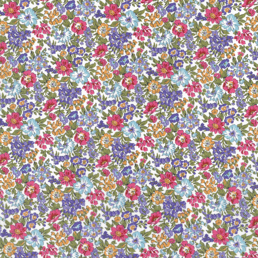 Liberty Tana Lawn - Honeydew B floral cotton fabric