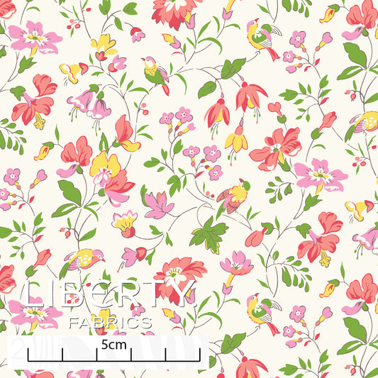 Liberty Tana Lawn - Ivetas Garden A cotton fabric
