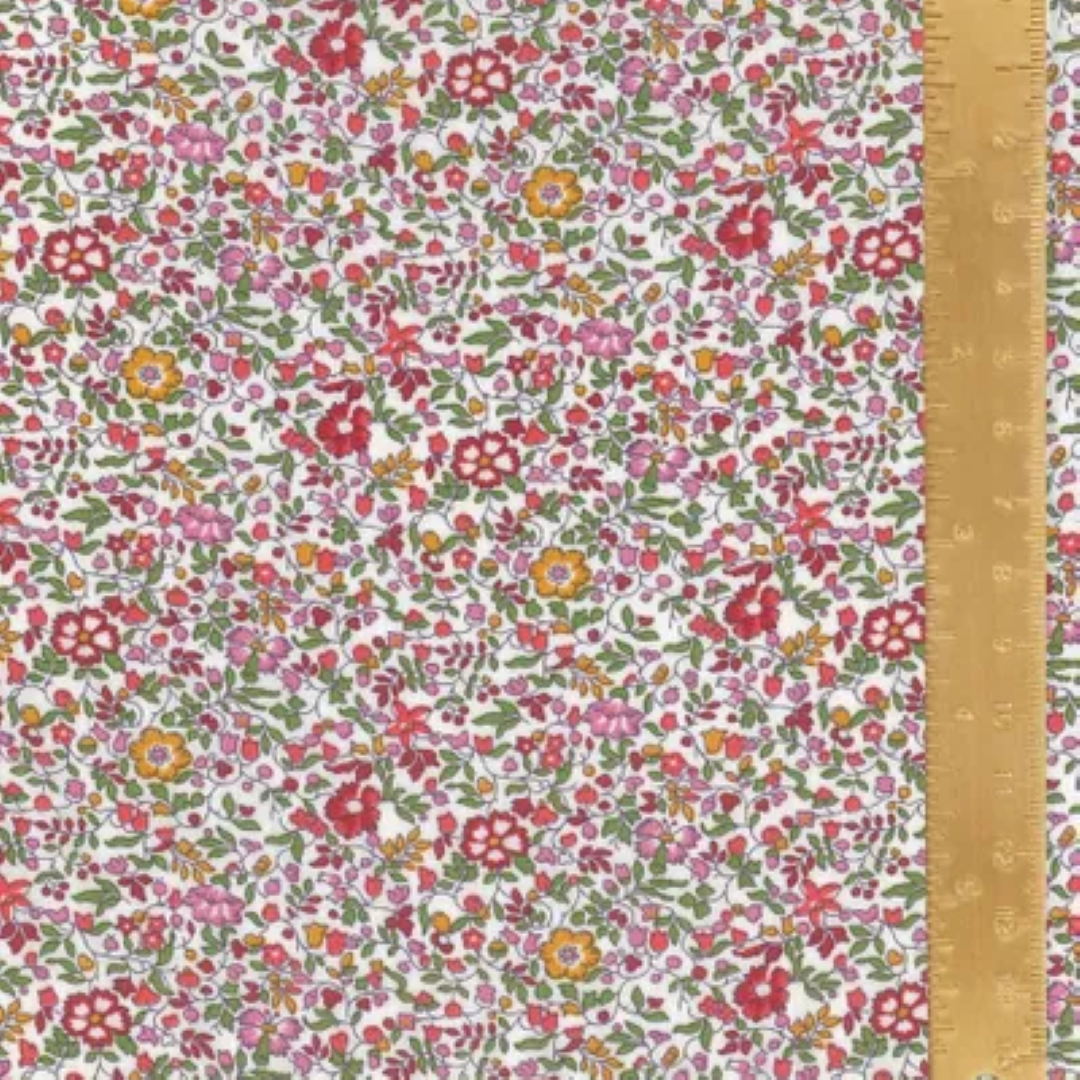 Liberty Tana lawn 5 Fat 16's, 10" x 13" - 25cm x 33cm cotton fabric Pack 6J