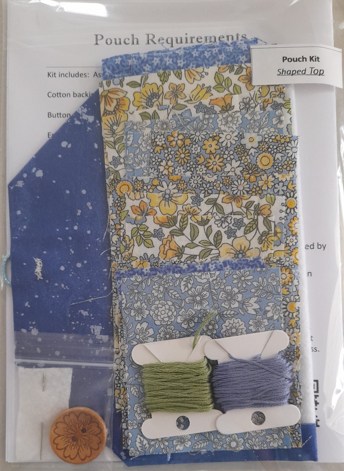 Kawandi Style Patchwork Pouches - Class  Kits