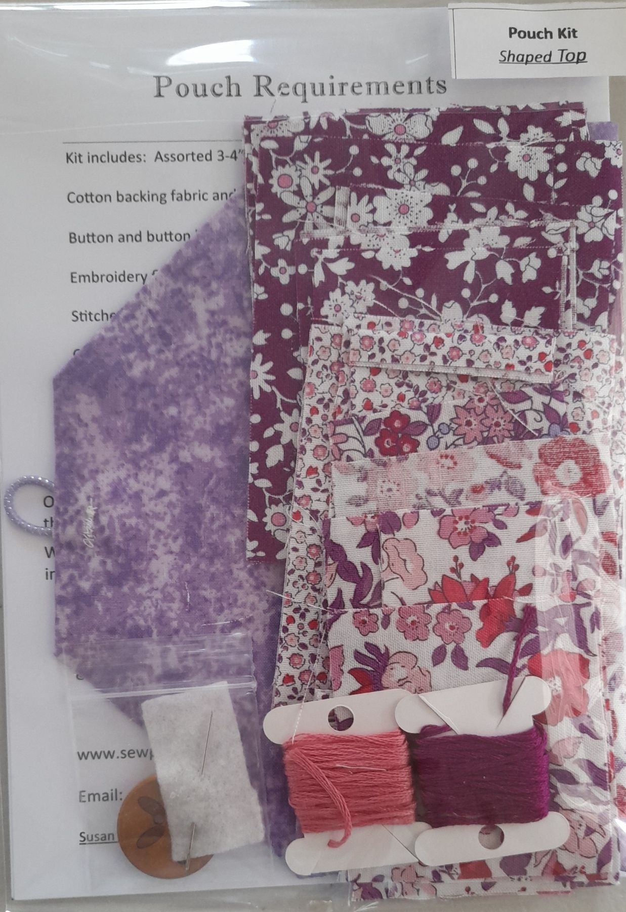 Kawandi Style Patchwork Pouches - Class  Kits