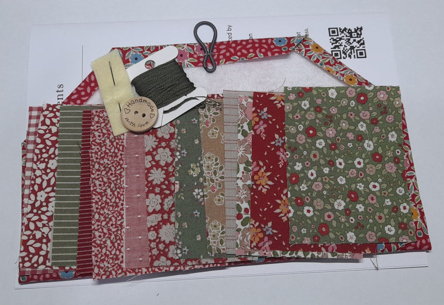 Kawandi Style Patchwork Pouches - Class  Kits