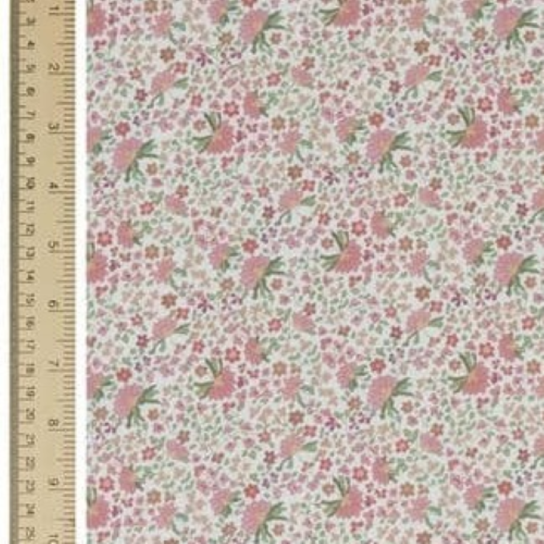 Liberty Tana Lawn Fat Eighth Paisley Posies cotton fabric