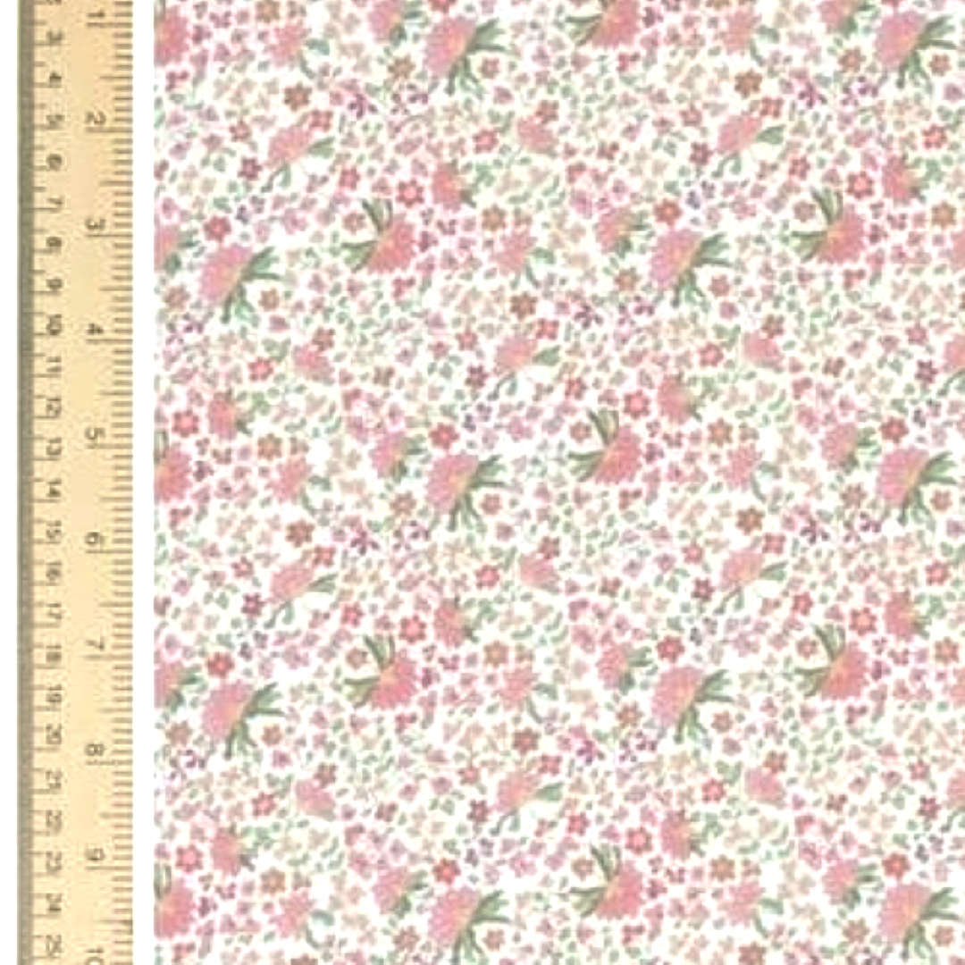 Liberty Tana Lawn Fat Eighth Paisley Posies cotton fabric