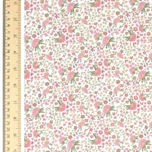 Liberty Tana Lawn Fat Eighth Paisley Posies cotton fabric