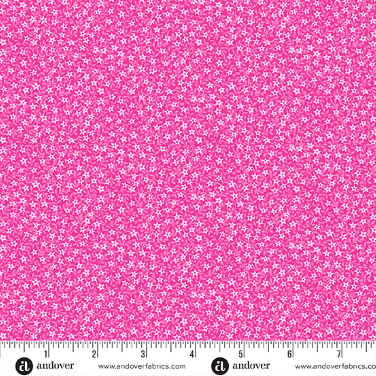 Country Cuttings florals pink lilac bundle - 6 Fat Quarters cotton quilt fabric by Makower UK