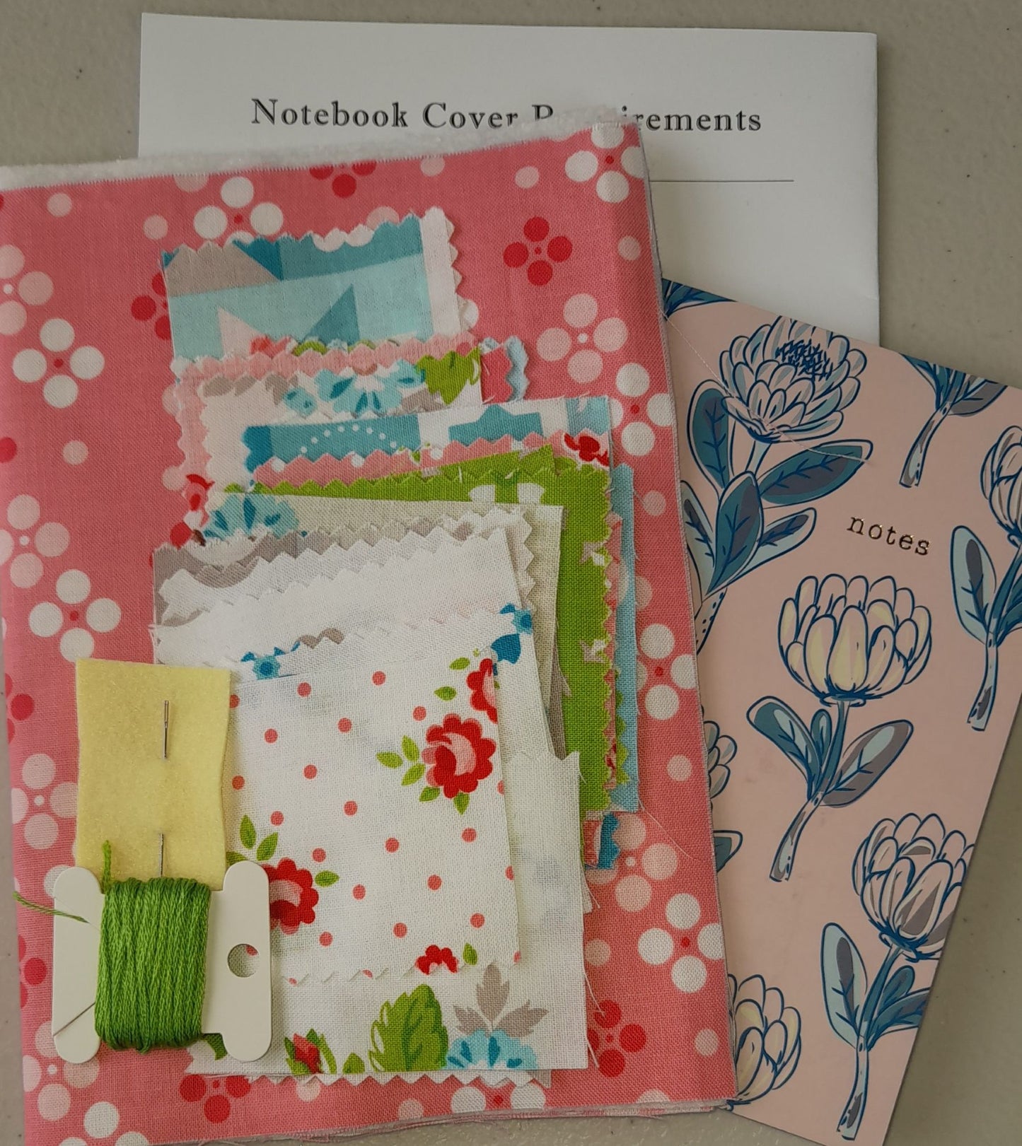 Kawandi Style Patchwork Notebook Cover - Class  Kits