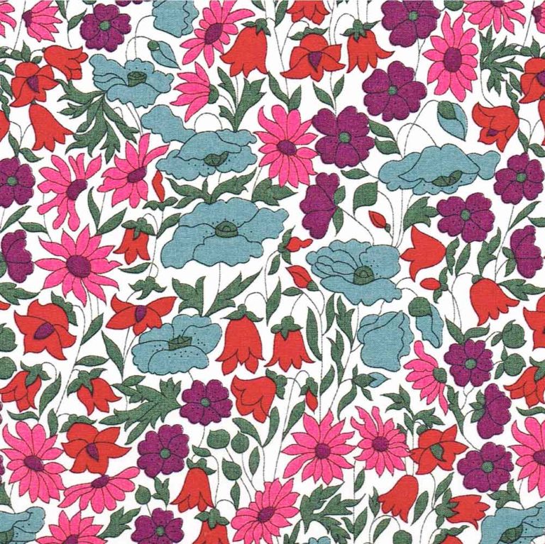 Liberty Tana lawn 10 Fat 32's, 6" x 10" - 15cm x 25cm cotton fabric Pack 5M