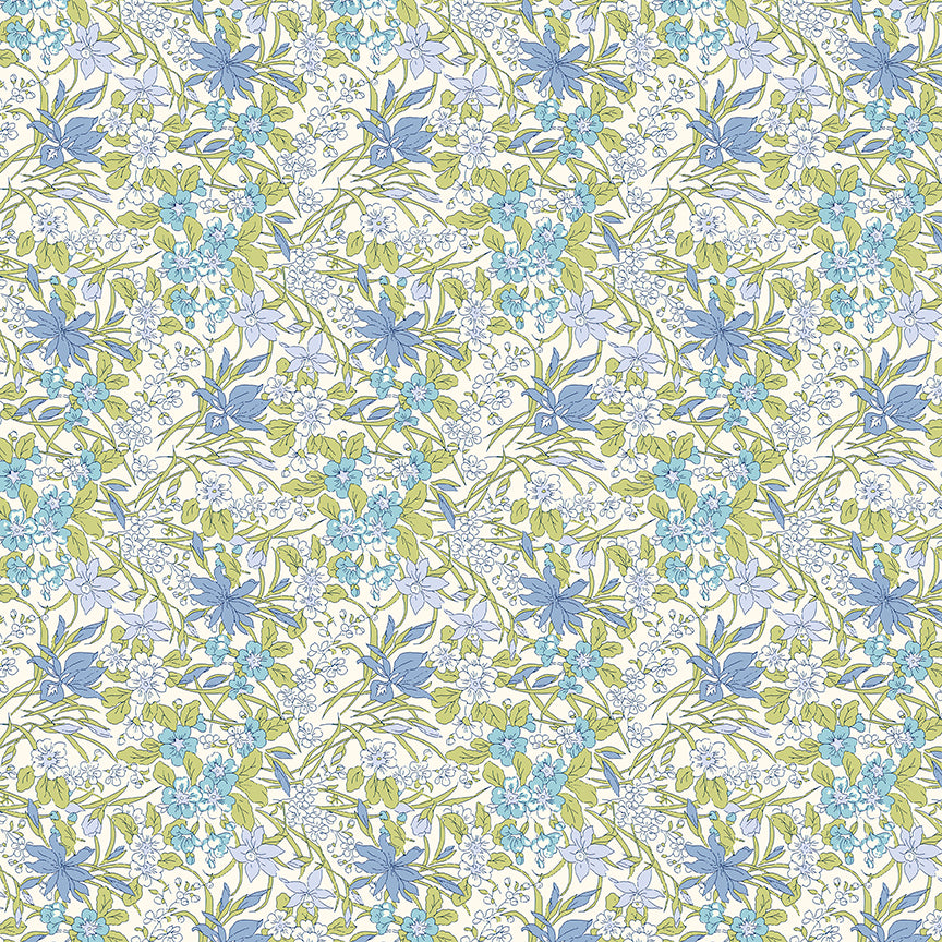 Everlasting Collection Liberty Lasenby 5 Fat Quarters 50cm x 55cm (20 x 22") cotton quilt fabric Pack A