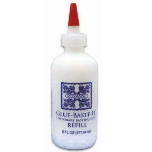 Roxanne Glue Baste Refill 177ml water soluble fabric glue for applique, quilting sewing