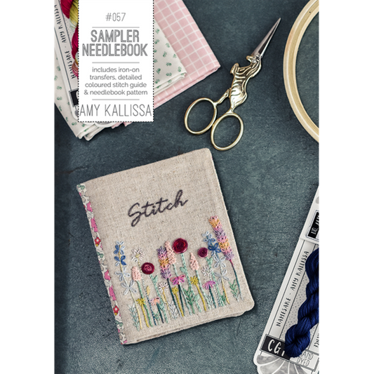 Sampler needlebook embroidery stitchery skill builder - Amy Kalissa
