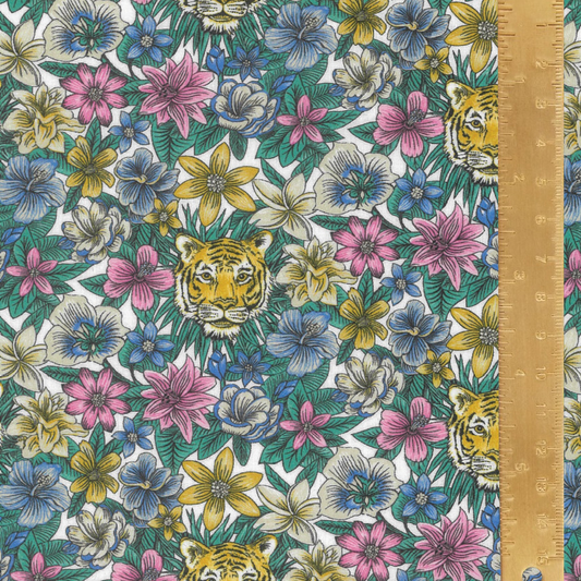 Liberty Tana Lawn - Scotty's Tiger B floral cotton fabric