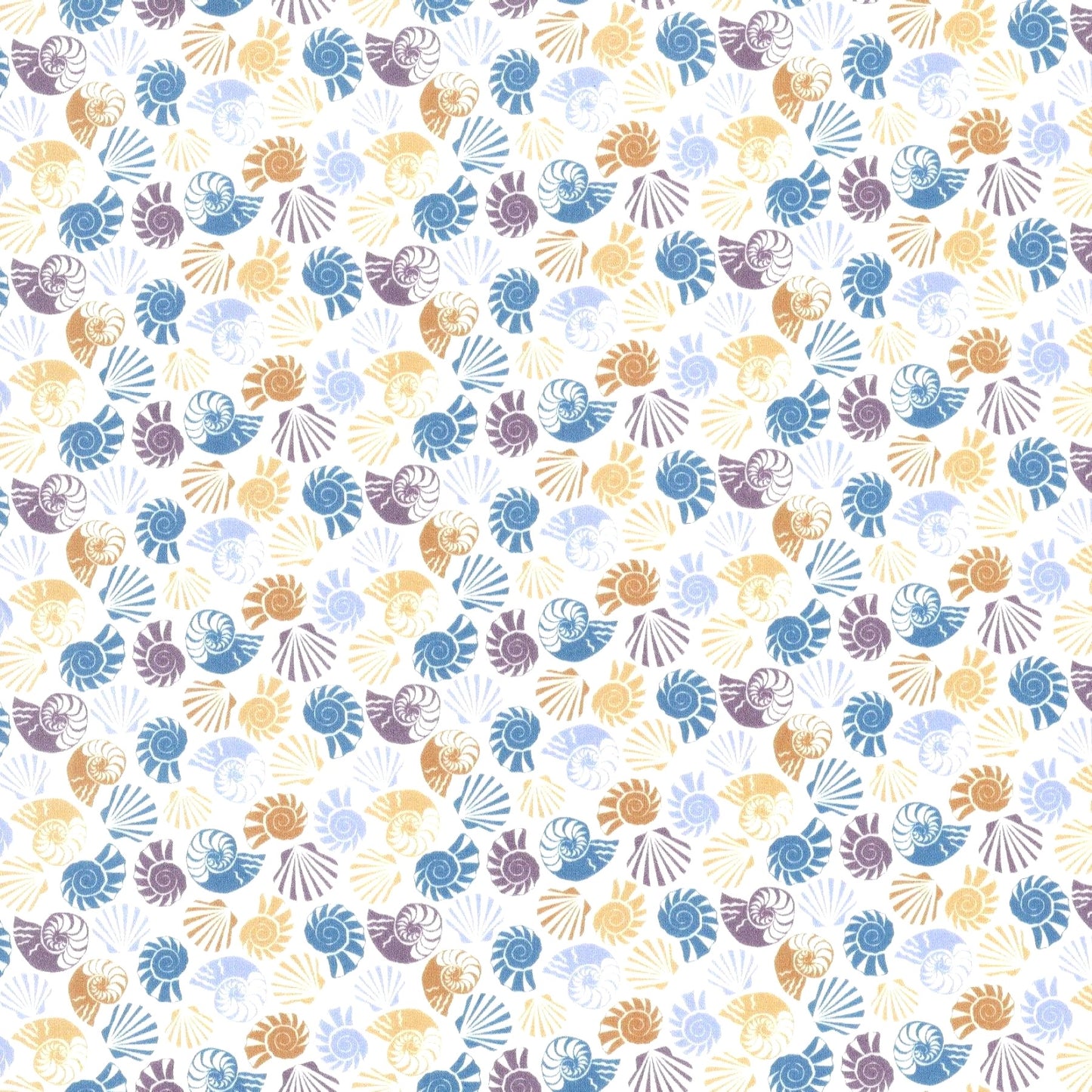 Liberty Tana Lawn Fat Eighth She Sells Sea Shells cotton fabric