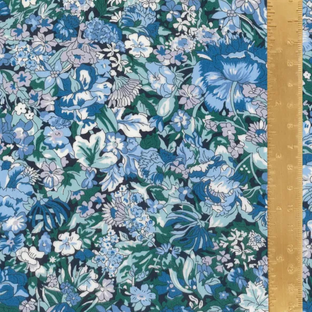 Liberty Tana lawn 5 Fat 16's, 10" x 13" - 25cm x 33cm cotton fabric Pack 6I