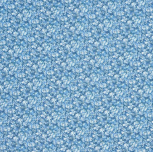 Liberty Tana Lawn Fat Quarter Sufyan B blue cotton fabric