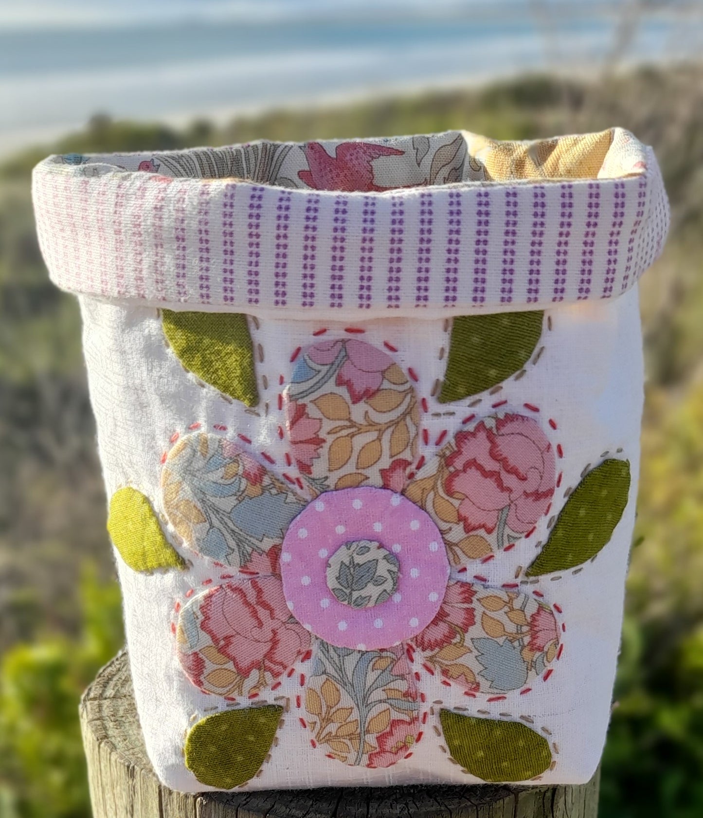 Applique Thread Basket - Class  Kits