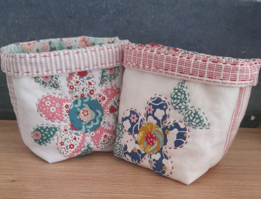 Applique Storage Basket - Class  Kits