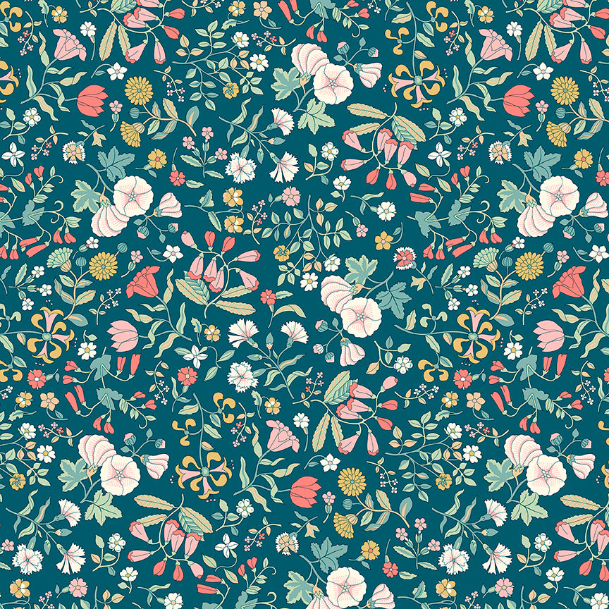 Everlasting Collection Liberty Lasenby 5 Fat Quarters 50cm x 55cm (20 x 22") cotton quilt fabric Pack B