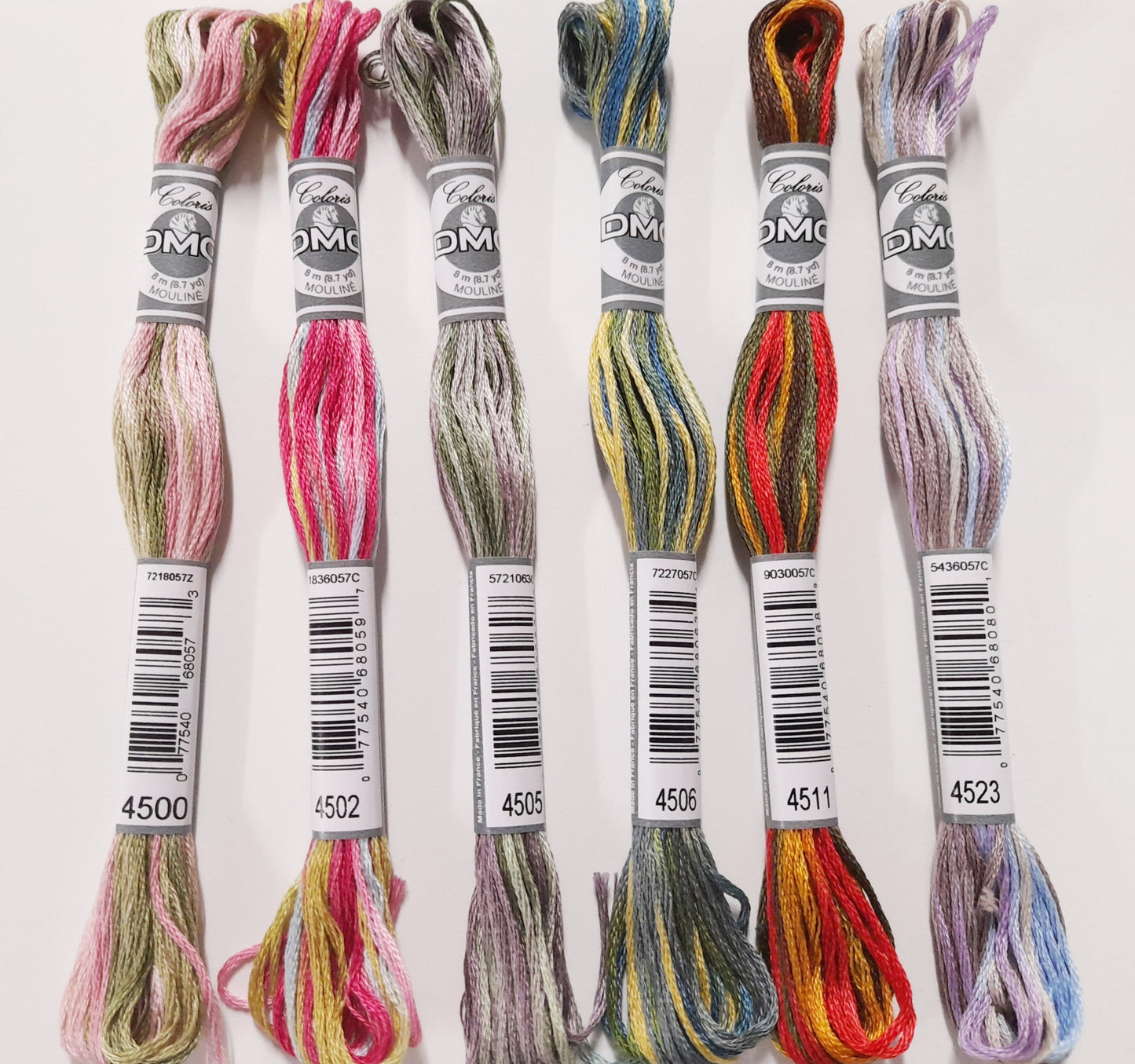 DMC Coloris variegated embroidery thread 8m skein - select your colour